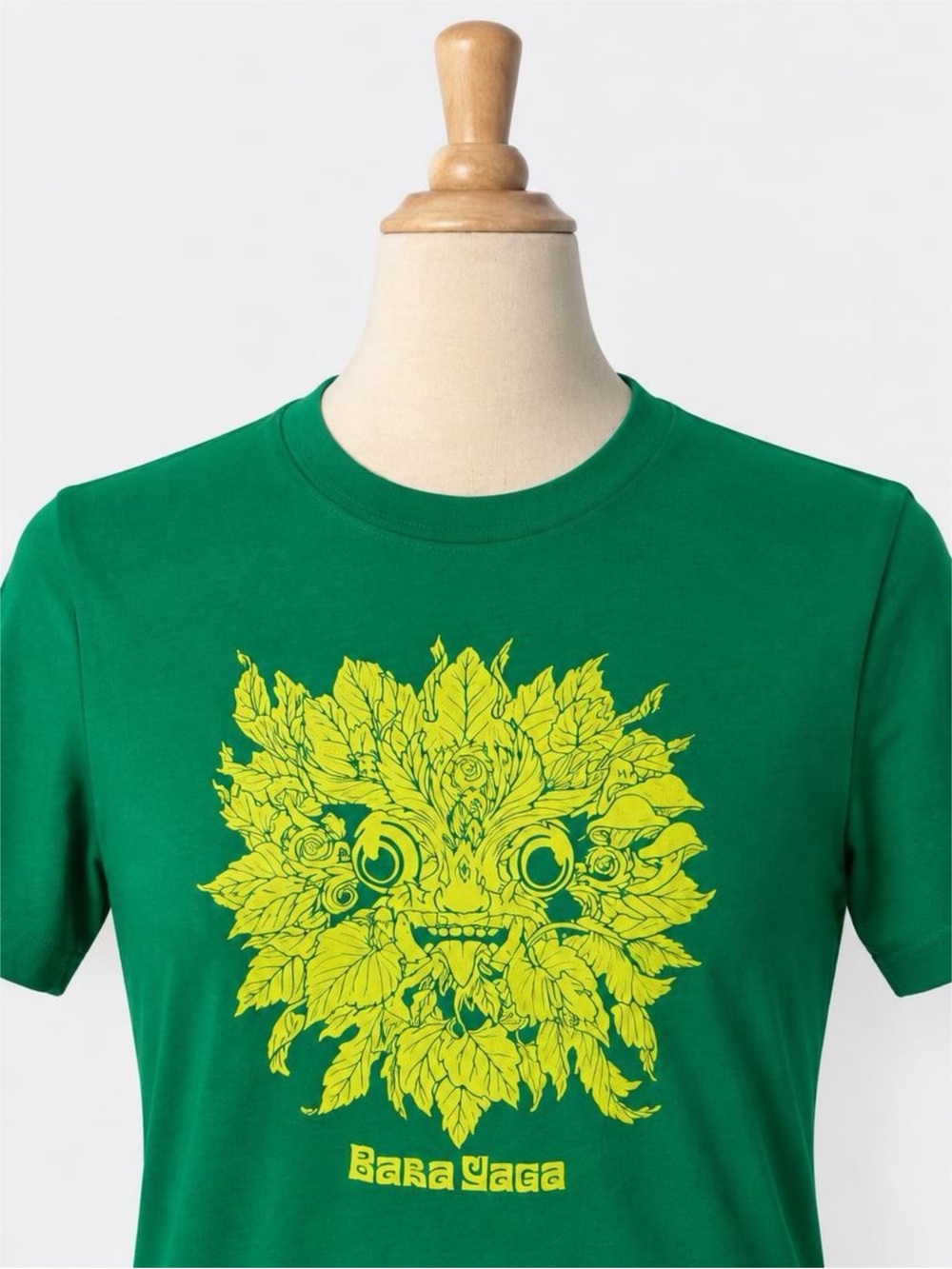 Royal Apparel Green Baba Yaga T-shirt | size M | 100% cotton ultra soft unisex